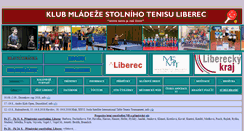 Desktop Screenshot of kmst.stolni-tenis.webtra.cz